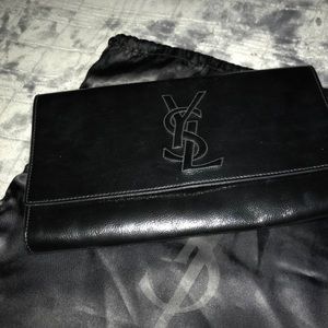 Ysl leather clutch